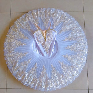 प्रतियोगिता नृत्य के लिए वयस्क लड़कियों के बैले टीटू स्कर्ट प्रदर्शन पोशाक पोशाक पोशाक - Product Image 4