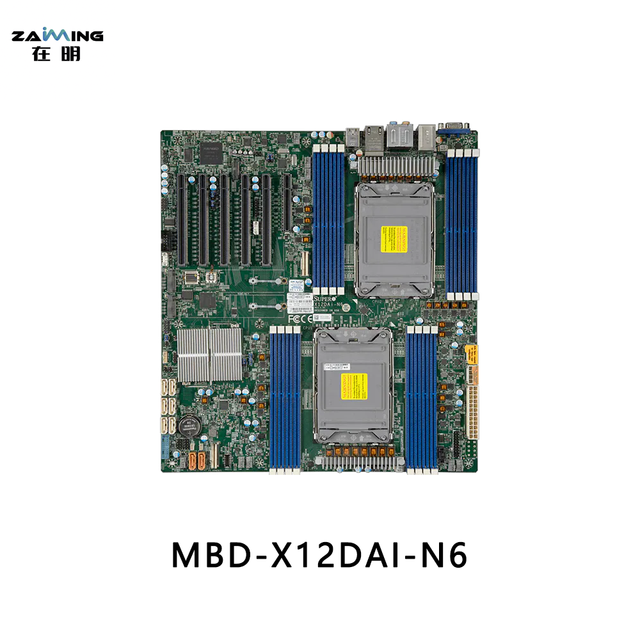 MBD-X12DAI-N6 Supermicro X12 Dual LGA4189 Server Board Intel C621A DDR4 PCIe4.0 HPC AI Virtualization Compute Board