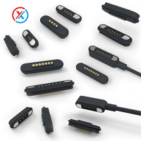 Conector Magnético Pogo Pin de 2-9 Pines, Chapado en Oro, para Relojes Inteligentes, Cable de Conexión de 3A, Venta al Por Mayor