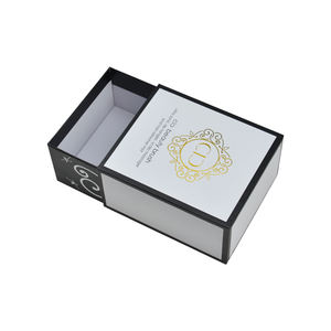 Caja de cajones de oro de lujo de muestra gratis | Embalaje de papel de aluminio Scatola Di Carta - Product Image 4