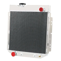 Système de refroidissement, réservoir d'eau entièrement en aluminium, radiateur pour Ford Falcon Sedan Delivery Mustang / Mercury Comet 1960-1966 V8