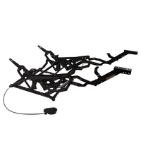 Manual Rocker Sofa Recliner, Folding Metal Frame Parts