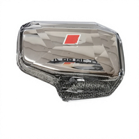 Poignée de levier de vitesses en cristal pour Audi Q7 4M A6 C8 Q8 SQ5 A5 F5 A4 B9 S4 RS5 RS6 A7 4K SQ8 (conduite à gauche LHD)