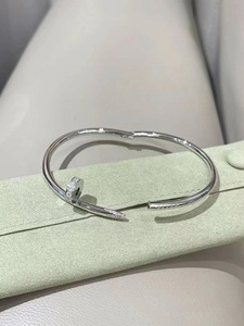 <span class=keywords><strong>Bracciale</strong></span> e Braccialetti Xulong da Donna in Oro 18K <span class=keywords><strong>con</strong></span> Charm a Chiodo, Catena e Maglie <span class=keywords><strong>con</strong></span> <span class=keywords><strong>Diamanti</strong></span>, Stile Vintage, Gioielli di Lusso per Feste - Product Image 3