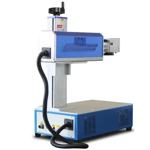 Small Table CO2 Laser Marking Machines Price Galvanometer Scanner Laser Galvo Flying Laser Marking Machines CO2 Fiber 60W 50W