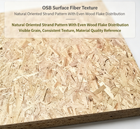 Panneau de bois OSB3 à fibres orientées, multi-épaisseurs, très demandé pour les projets de construction résidentielle en Amérique du Nord et en Europe