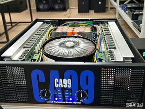 CA99 3U High power 2-channel 2500W*2 professional audio power amplifier for sound system performance venues - Product Image 3