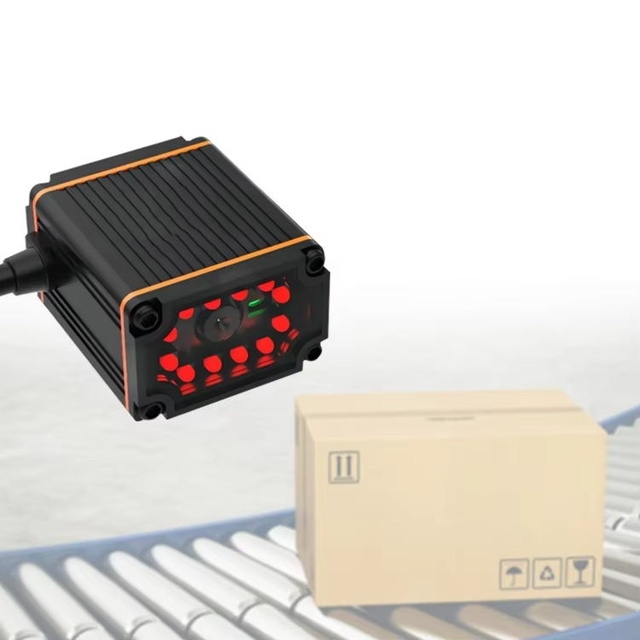 Customized Industrial IP65 Fixed Barcode Reader IOT Stationary 2D USB Barcode Scanner Conveyor Data Matrix Scanner Ethernet USB