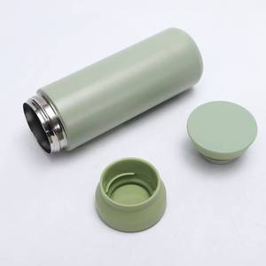 Tazza da Viaggio in Acciaio Inox con Doppia Parete Sottovuoto, Rivestimento in Polvere Testurizzata, Ecologica, Grande, per Promozioni Professionali - Product Image 5