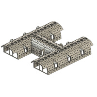 Dômes écologiques de style naturel en EPS - Maisons écologiques minimalistes faciles à installer, construction durable pour hôtels, bureaux, magasins, garantie 5 ans