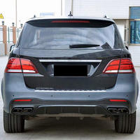 Nouveau kit carrosserie pour modèle de voiture GLE63 AMG Sport pour GLE W166, mise à niveau du pare-chocs avant, de la calandre et du pare-chocs arrière, 2016-2019