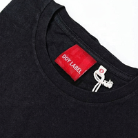 Etiquettes de vêtements tissés à la Machine, étiquettes avec Logo de marque célèbre, vente en gros,