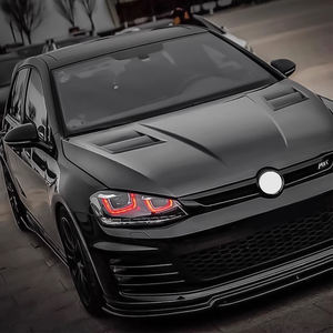 Rejilla delantera automática con lámpara, parrillas de coche con luces, Kit de carrocería de parrilla de radiador, accesorios de coche para Golf 7 7,5 - Product Image 6