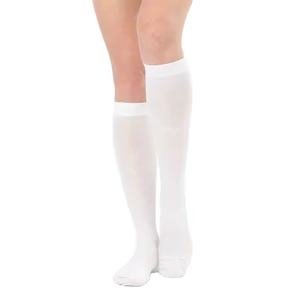 Calcetines <span class=keywords><strong>de</strong></span> Compresión Médicos, Sólidos, Cómodos, Transpirables, Delgados, hasta la Rodilla, Tejidos, <span class=keywords><strong>para</strong></span> Primavera - Product Image 5