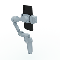 Nouveau Stabilisateur Portable de Cardan 3 Axes pour Android et iOS, Appareil d'Enregistrement Vidéo Pliable avec Suivi Automatique du Visage