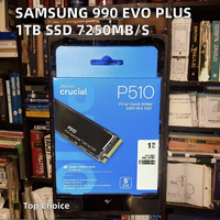 Untuk Crucial P510 1TB NVMe M.2 PCIe SSD untuk Komputer Desktop