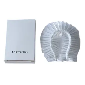 Wholesale Transparent Disposable Clear Waterproof Plastic PE Shower Bath Caps For Hotel With Best Price