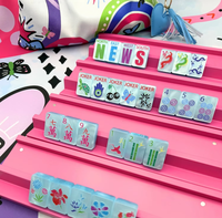 Meilleures ventes 2026 : Jeu de tuiles de Mahjong américain en acrylique, motif Perle Bleue Porte-bonheur, pour jeu de société et de hasard