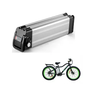 THLB Rechargeable Ebike Battery 36v 15ah Lithium Silver Fish
