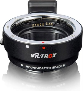 <span class=keywords><strong>Adaptador</strong></span> de montaje de enfoque automático Viltrox <span class=keywords><strong>para</strong></span> lente C EF a C <span class=keywords><strong>M50</strong></span> M6 M100 apertura ajustable de cámara sin espejo - Product Image 2