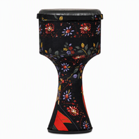 Djembe ABS de 8,5 pouces, instrument de percussion portable pour la salle de classe, les festivals, les bandes scolaires et les répétitions