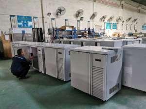 Refroidisseur de bière à 8 fûts de 55 pouces, équipement de pub, refroidisseur de boisson à deux portes, réfrigérateur à bière - Product Image 5