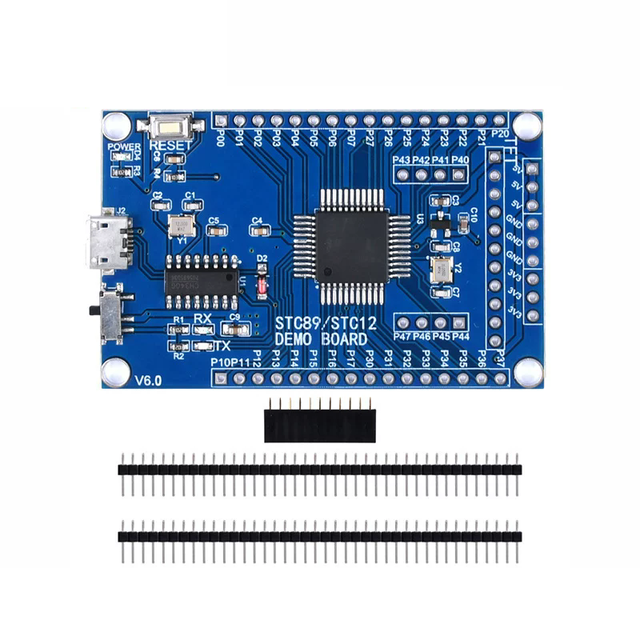 STC89C52RC Core Board Development Board 51 Single-chip Microcomputer Learning Board Minimum System Board CH340 USB Interface