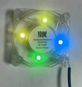 고속 60*60*15mm <span class=keywords><strong>DC</strong></span> 12V 쿨러 팬 5V 24V 슬리브 또는 볼 베어링 미니 6015 <span class=keywords><strong>DC</strong></span> 브러시리스 냉각 팬 USB 케이블 - Product Image 5