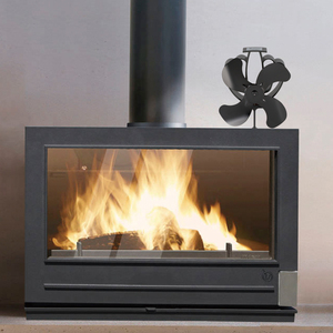Mini ventilateur de poêle à haute vitesse Non électrique et auto-alimenté, pour foyer à gaz kérosène Propane, meilleure vente - Product Image 6