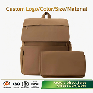 Sac à dos de voyage portable pour maman, grand sac à langer avec station de change, sacs de rangement pour poussette, sac à dos pour maman - Product Image 1