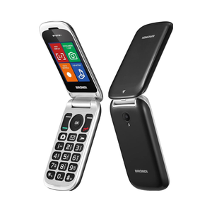 Brondi Stone Bar Design Mobile Phone Shell Abertura Active Flip Dual SIM Card KAI OS 2.4 polegadas Display 0.3MP câmera traseira - Product Image 1