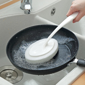 Éponge à long manche pour salle de bain avec coussinet souple pour le nettoyage de l'évier et du robinet - Product Image 3