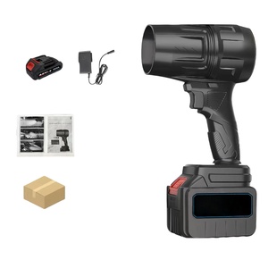 Seese/Storm Industries Souffleur de feuilles turbo sans fil avec batterie et <span class=keywords><strong>brosse</strong></span>, léger et silencieux pour l'époussetage de la maison/voiture/pelouse - Product Image 1