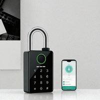 Cadenas intelligent à empreinte digitale, serrure biométrique antivol avec anse métallique pour vestiaire de salle de sport, centre de fitness, sécurité des sports de plein air