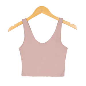 Haut de sport pour femme très élastique, brassière de yoga à séchage rapide, bretelles réglables en T, sans couture, grande taille, écologique - Product Image 6