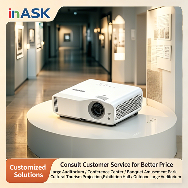 DP520  DLP Laser Projector 1080p for Business&Education Smart 1080P Projector, Auto Focus & Automatic Keystone Correction