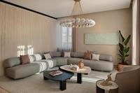 Ensemble de mobilier de chambre d'hôtel moderne de luxe pour projets hôteliers 5 étoiles, fabricant de solutions FF&E personnalisées complètes
