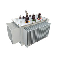 Transformador Sumergido en Aceite Personalizado de 30~100KVA, Frecuencia 50/60 Hz, Transformador Trifásico, Transformador Reductor