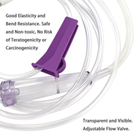 Nouvel ensemble de pompe et de poche de perfusion par gravité pour alimentation entérale médicale 1000ml/1200ml certifié CE