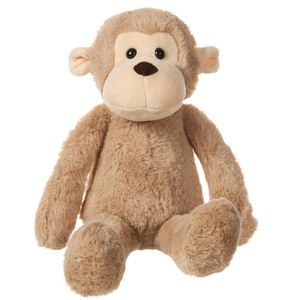 באיכות גבוהה קטיפה קוף צעצועים ממולא יושב קוף צעצועים לתינוקות - Product Image 1