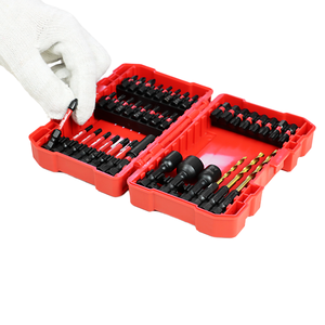 طقم مفكات صناعي من تولجوي، 38 قطعة من الفولاذ S2، متعدد الأغراض، رؤوس سداسية ومثلثة، مع حافظة صلبة - Product Image 3