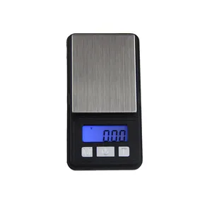 Hoge Nauwkeurigheid Mini Plastic Pocket Schaal Voor Wegen Gouden Sieraden Voedsel Gewicht Gram Balance Lcd Elektronische Weegschalen