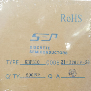 เซป เคบีพี310 บริดจ์เรกติไฟเออร์ 3a 1000v แบบเจาะรู เฟสเดียว ได้มาตรฐาน RoHS - Product Image 1