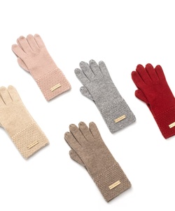Gants en cachemire pour femmes à cinq doigts avec nœud pour jeunes Ski Bike Drive Walk Accessoires de mode élégants et confortables - Product Image 5