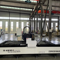 Machine de découpe laser à fibre Tuosheng équipement de découpe laser 3kw 4kw 6kw avec plate-forme unique pour tôle mince