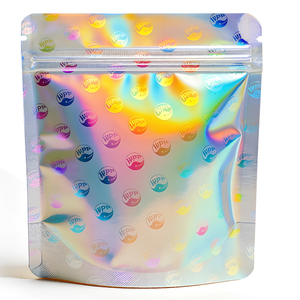 Bolsa Doypack Personalizada con Cierre a Prueba <span class=keywords><strong>de</strong></span> Niños, Impresa, Holográfica, para Dulces, <span class=keywords><strong>de</strong></span> 3.5g, 7g, 14g, con Cierre Ziplock, Tipo Mylar - Product Image 2