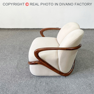 Sillones Modernos de Tela para Sala de Estar, Muebles de Lujo Modernos para Sala de Estar, Directo de Fábrica, DS-HUG-01-GIORGETTIS - Product Image 6
