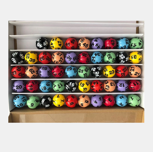 Máquina <span class=keywords><strong>de</strong></span> Bingo Transparente con Bolas <span class=keywords><strong>de</strong></span> Colores, Máquina <span class=keywords><strong>de</strong></span> Sorteo Manual para Lotería - Product Image 1