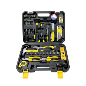 98 Piece Tool Set 1/4 In Socket Home Car Repair Kit Steel Tool Case - Product Image 1