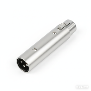 Adaptador <span class=keywords><strong>de</strong></span> Enchufe Metálico <span class=keywords><strong>de</strong></span> <span class=keywords><strong>Buena</strong></span> Calidad <span class=keywords><strong>y</strong></span> Económico, Conector Macho <span class=keywords><strong>de</strong></span> 3 Pines, Adaptador <span class=keywords><strong>de</strong></span> Audio - Product Image 5